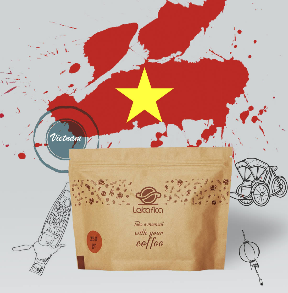 قهوه ویتنام لایت (روبوستا)